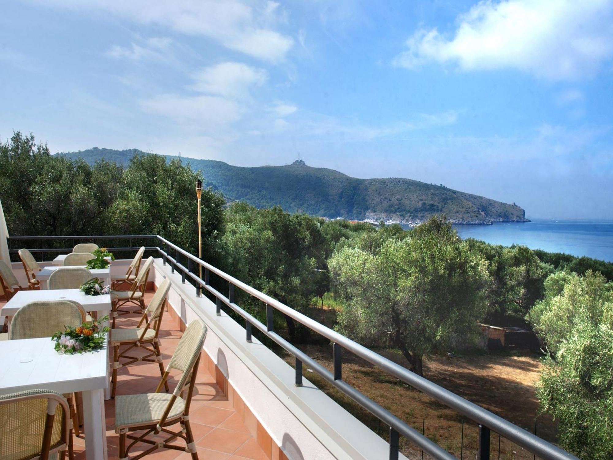 Hotel Baia Palinuro Restoran fotoğraf